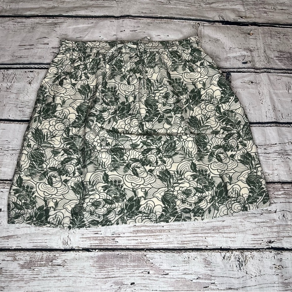 Skies Are Blue Printed Mini Skirt Size L